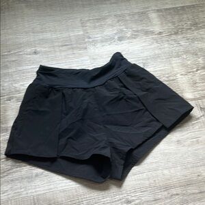 Women's Black Athletic Shorts